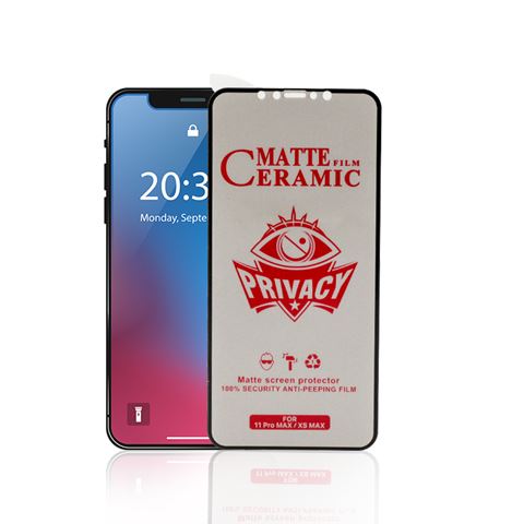 iPhone X Firo Mat Seramik Privacy Hayalet Ekran Koruyucu