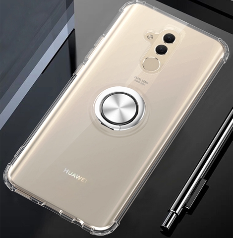 Huawei Mate 20 Lite  Mill Yüzüklü Silikon Koruma