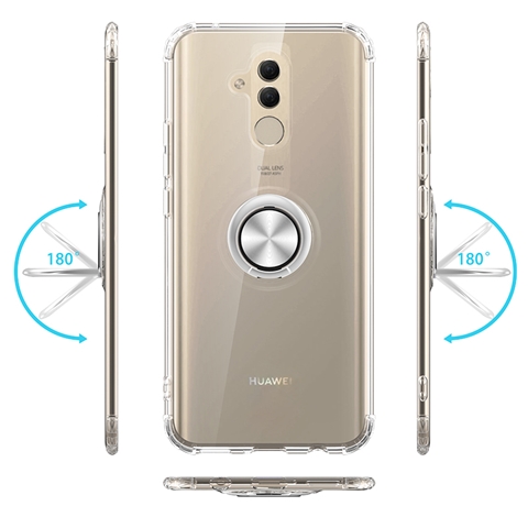 Huawei Mate 20 Lite  Mill Yüzüklü Silikon Koruma