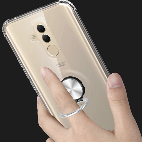 Huawei Mate 20 Lite  Mill Yüzüklü Silikon Koruma