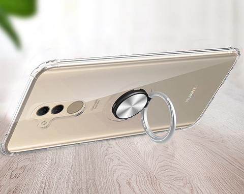 Huawei Mate 20 Lite  Mill Yüzüklü Silikon Koruma
