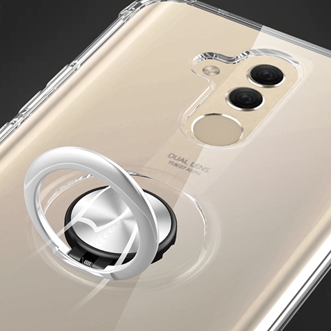 Huawei Mate 20 Lite  Mill Yüzüklü Silikon Koruma