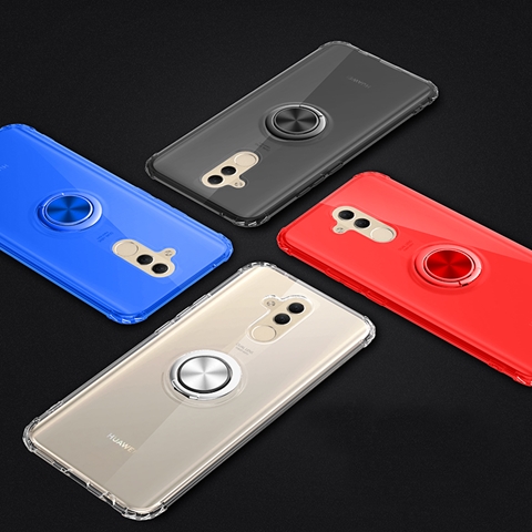 Huawei Mate 20 Lite  Mill Yüzüklü Silikon Koruma
