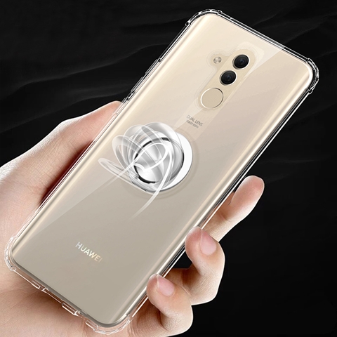 Huawei Mate 20 Lite  Mill Yüzüklü Silikon Koruma