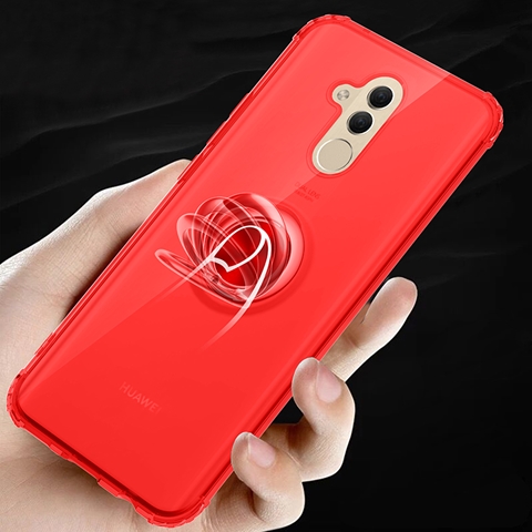 Huawei Mate 20 Lite  Mill Yüzüklü Silikon Koruma