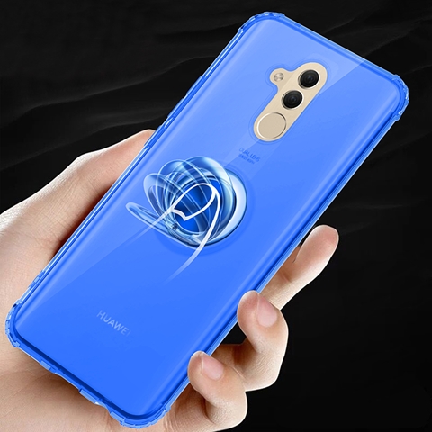 Huawei Mate 20 Lite  Mill Yüzüklü Silikon Koruma