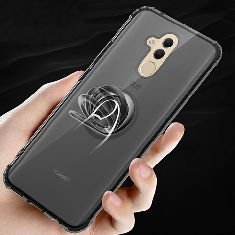 Huawei Mate 20 Lite  Mill Yüzüklü Silikon Koruma