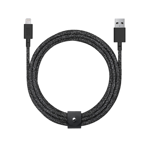 Native Union Belt Serisi USB A to Lightning Şarj Kablosu 3M