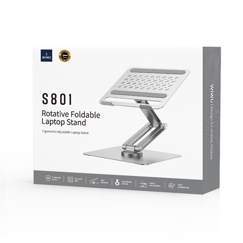 Wiwu ZM-S801 Dönebilen Katlanabilir Ayarlanabilir Laptop Standı