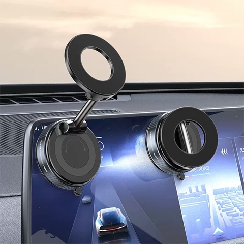 K007 Pro 360 Derece Dönebilen Vakum Özellikli Magnetik Telefon Tutucu