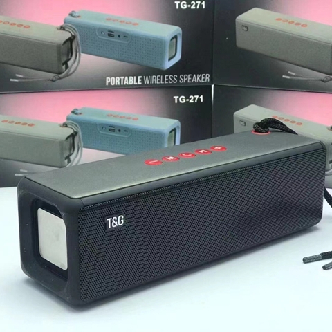 TG271 FM Radyo Özellikli AUX USB Kart Okuyucu Portlu Bluetooth Hoparlör Speaker