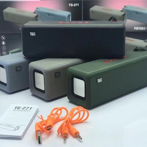 TG271 FM Radyo Özellikli AUX USB Kart Okuyucu Portlu Bluetooth Hoparlör Speaker